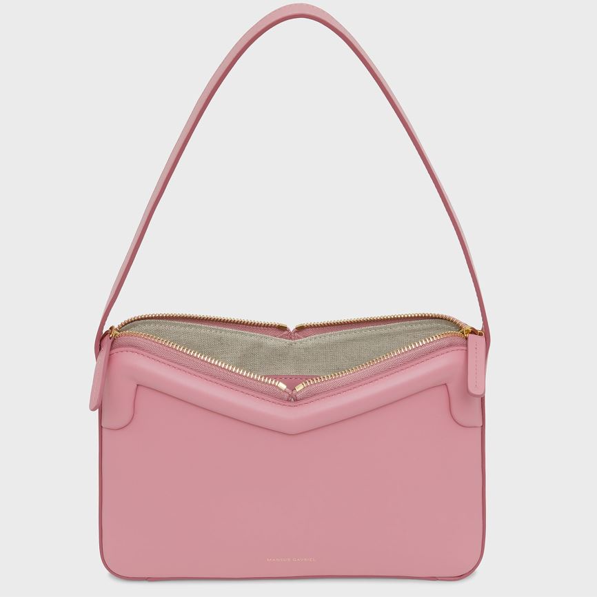 Women's Mansur Gavriel M Frame Baguette Baguette Bag Pink | AU 21M0QG